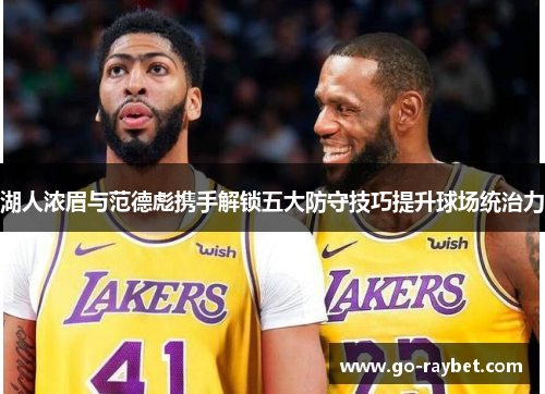 湖人浓眉与范德彪携手解锁五大防守技巧提升球场统治力