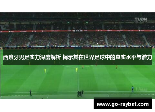 西班牙男足实力深度解析 揭示其在世界足球中的真实水平与潜力