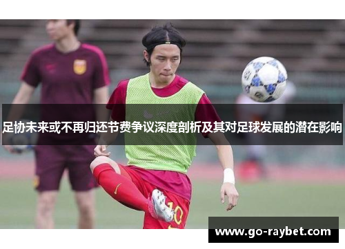 足协未来或不再归还节费争议深度剖析及其对足球发展的潜在影响